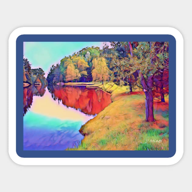 Peaceful Walk Sticker by Unique Gifts 24/7